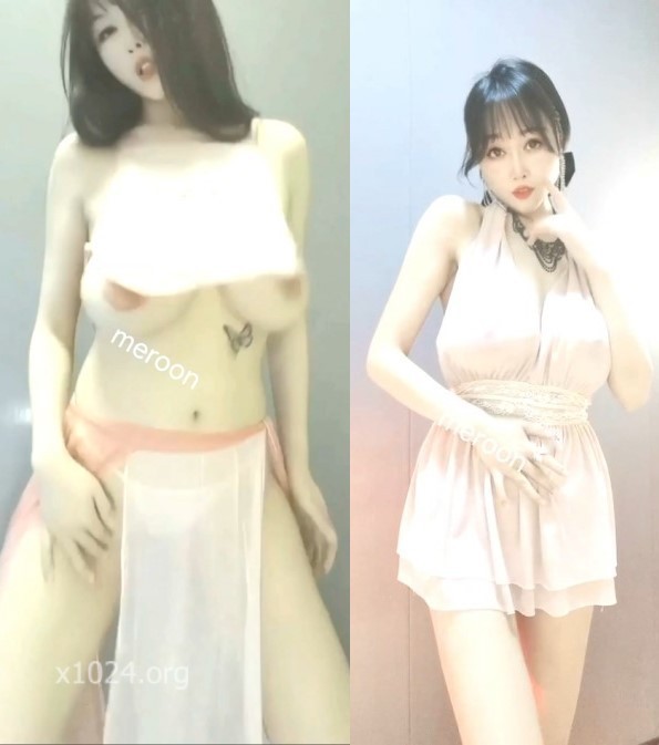 最新10月精品！高颜值九头身，巨乳露脸女神【Meroon舞6柒】重金定制，露奶激情热舞，一对车大灯抖的飞起 [15V/737MB]