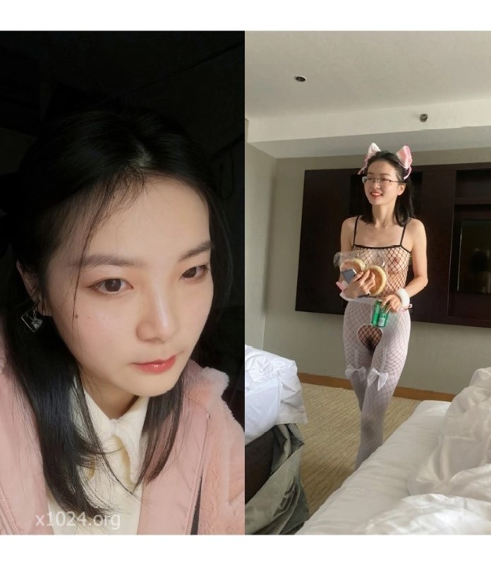 ⭐气质眼镜妹跟男友开房，各式情趣内衣，反差婊属性拉满 [69P+15V/292MB]
