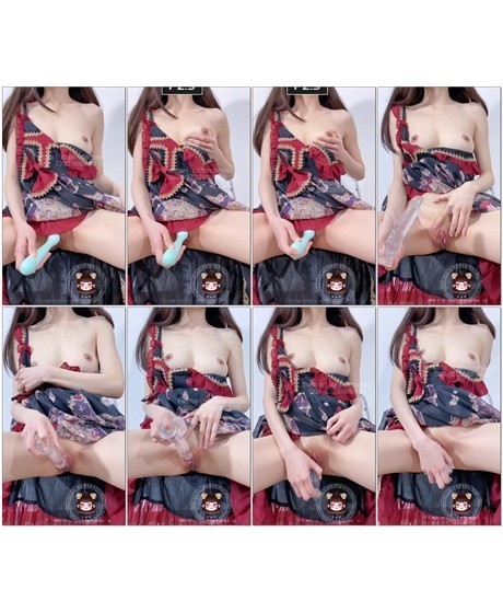 ❣️推荐❣️推特颜值福利姬【仙仙桃】第四弹END，大眼萌妹，白虎嫩穴道具自慰 [15V/1.87GB]
