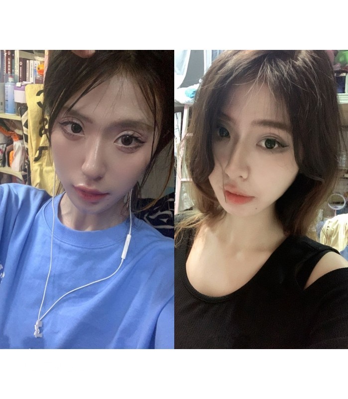 【云盘高质露脸泄密】，大眼睛嘟嘟唇，反差婊【诺崽】出租房与男友大玩性爱自拍，情趣制服各种花样，玩的激情 [10P+16V/1.47GB]