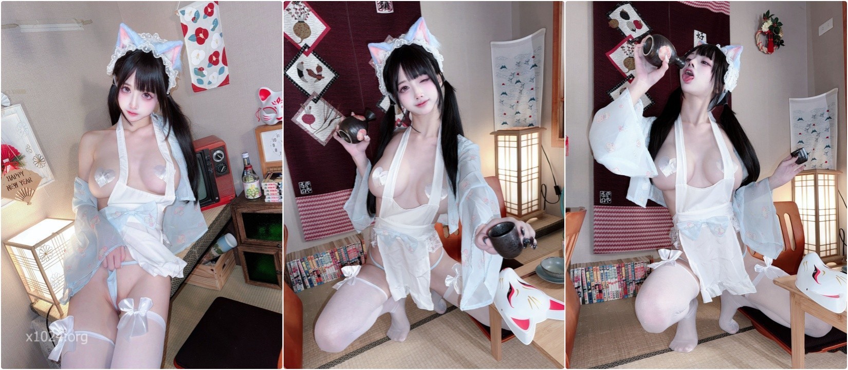 (3)