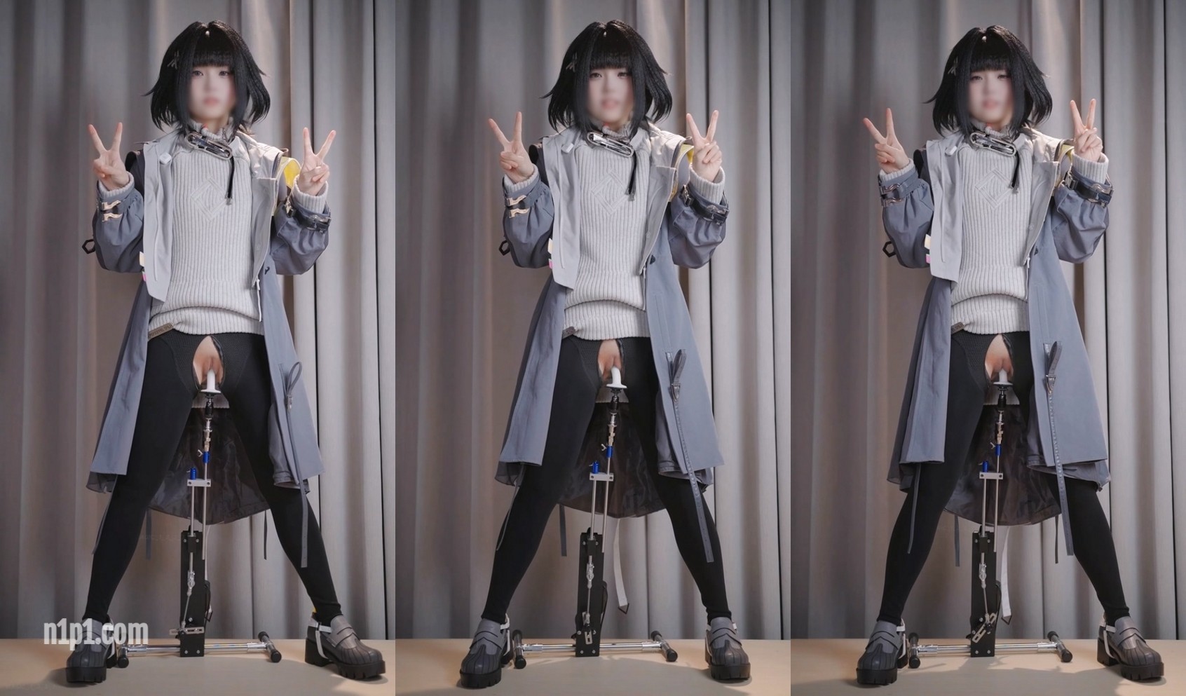 极品反差美少女【埋导演】最新作品，明日方舟 终末地管理员 裸舞 宅舞 [6V/349MB]